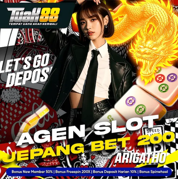 Tuak88 🎌 Agen Slot Jepang Bet 200 Terpercaya Gampang Maxwin Hari Ini